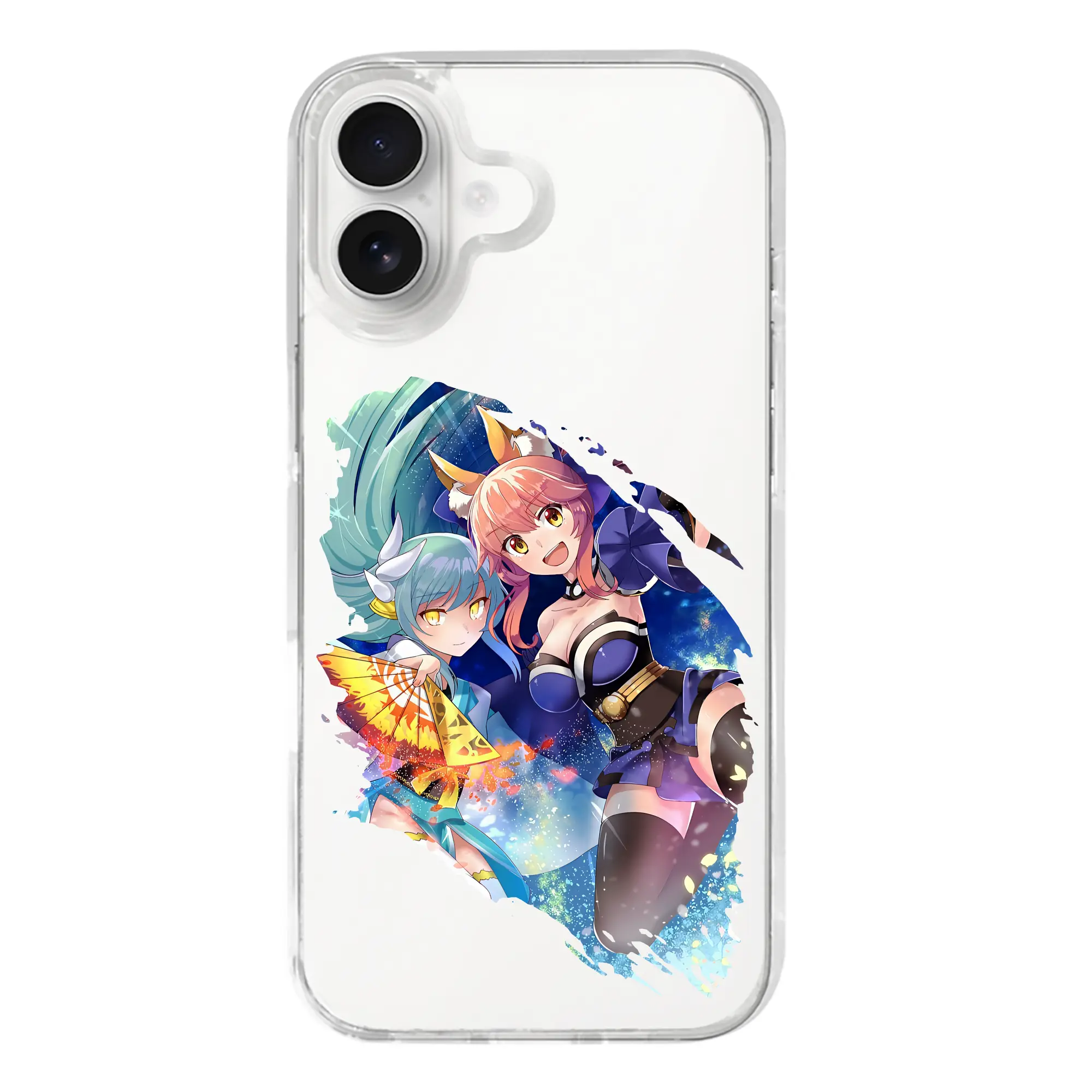FGO グッズ,玉藻の前 - iPhone 17シリーズ 透明スマホケース – 薄型・耐衝撃・精密フィット保護カバー